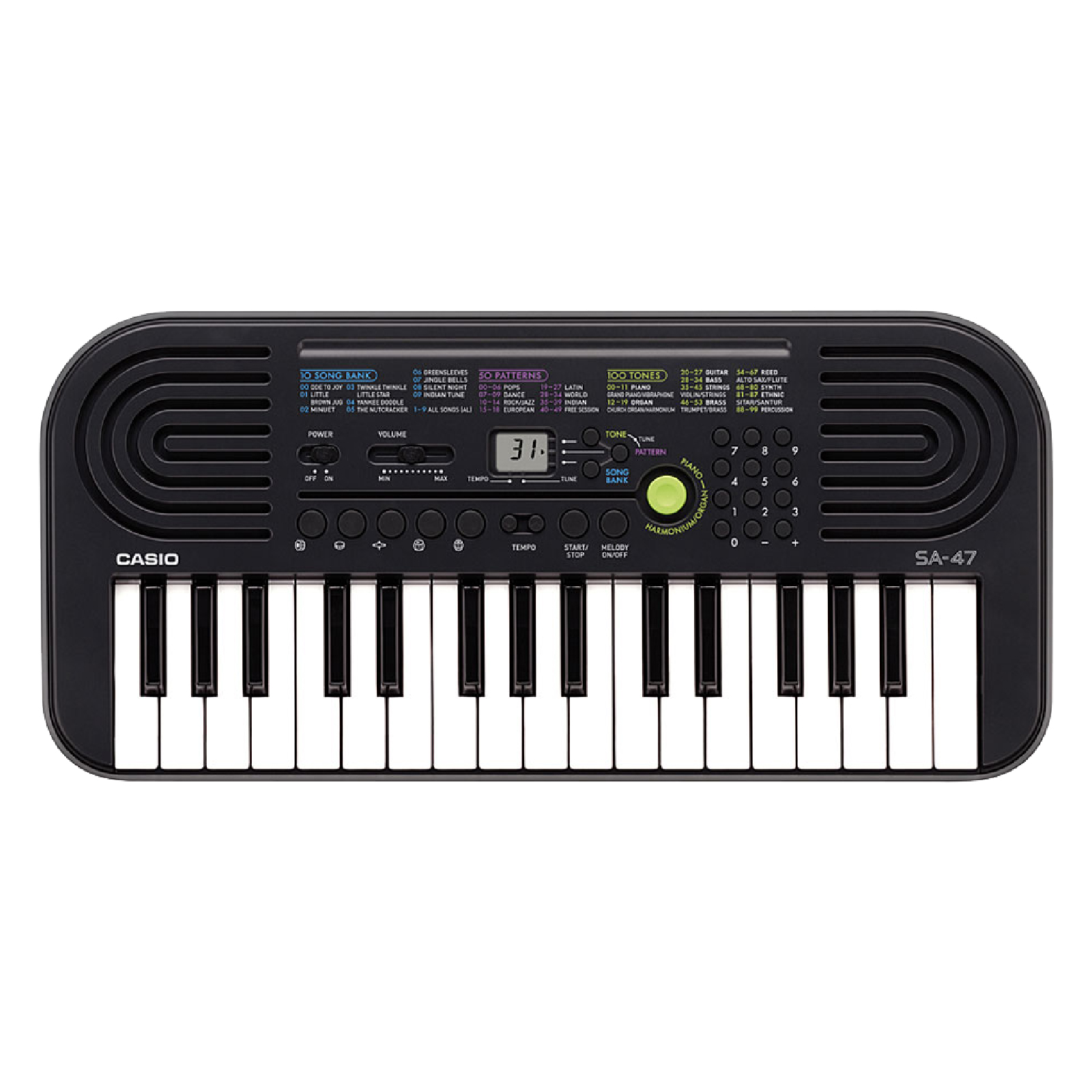 Casio Electronic Keyboard. CASIO-SA47